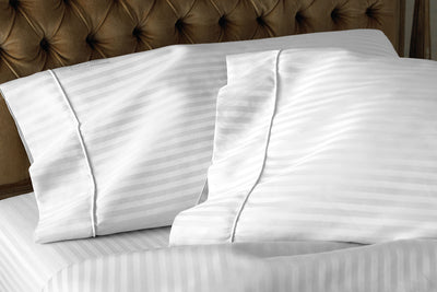White Stripe Pillowcases