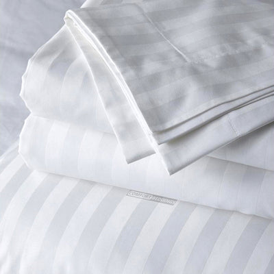 White Stripe Body Pillow covers