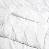White Pinch Pillow covers