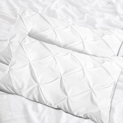 White Pinch Pillow covers