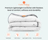 Luxury White Comforter 250 GSM