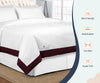 Wine Two Tone Duvet Covers