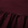 Wine Round Bed Sheets Set