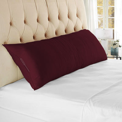 wine 20x54 body pillow covers