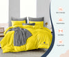 Yellow King Size Duvet Cover