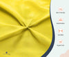 Yellow Pinch Pleat Duvet Covers