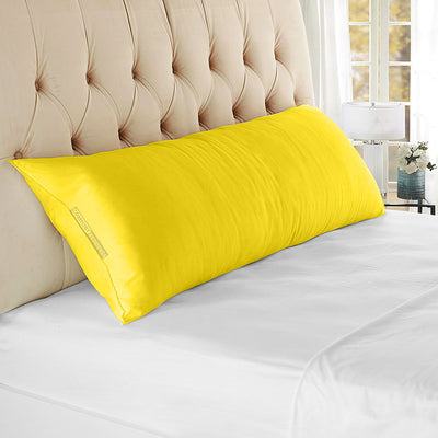 Yellow 20x54 Body Pillow Covers