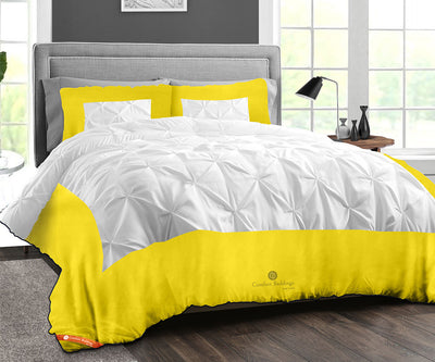 100% Egyptian Cotton Yellow Half Pinch Comforter