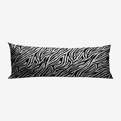 Zebra Print 20x54 Body Pillow Case