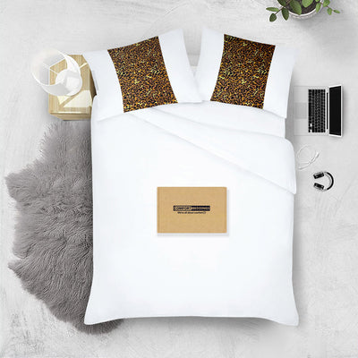 Leopard Print with White Contrast Pillowcases