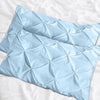 Light Blue Pinch Pillowcases