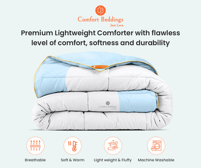 Light Blue Dual Tone Comforter