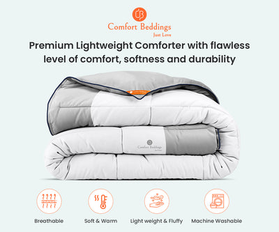 Light Grey Dual Tone Comforter